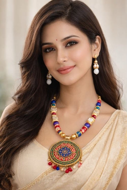 Royal Navrang Heritage Necklace Set