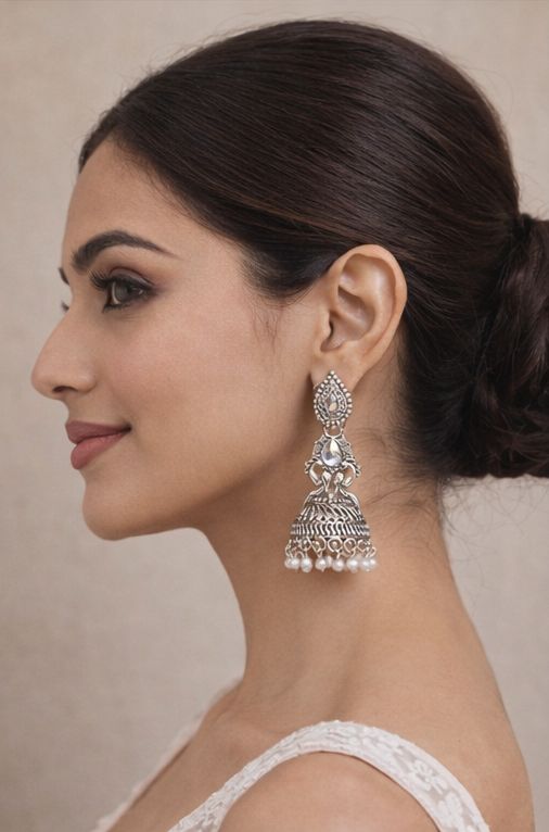 AGM Luxe Noor Jhumka Earrings