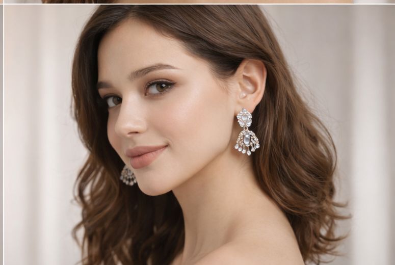 AGM Luxe Celeste Drop Earrings