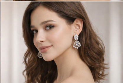 AGM Luxe Celeste Drop Earrings