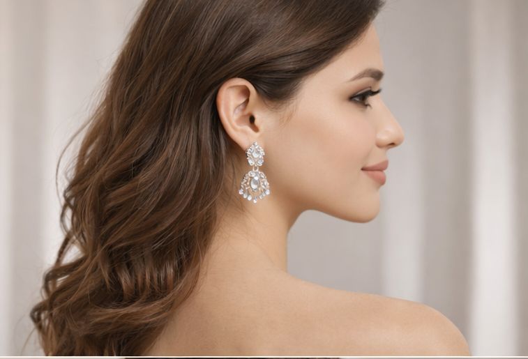 AGM Luxe Celeste Drop Earrings