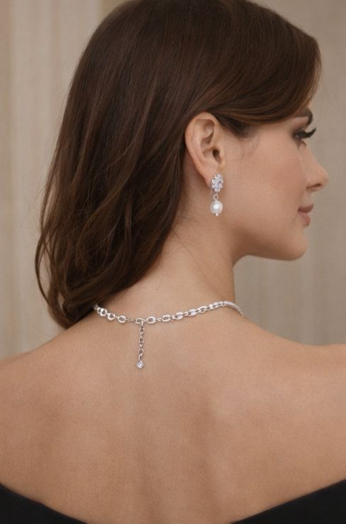 Ivory Grace Pearl Necklace Set